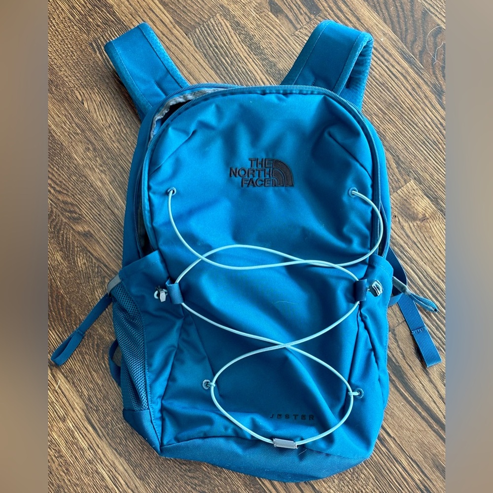 North Face Jester Backpack Midnight Petrol/Alg Blue